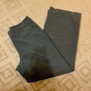 Chico Grey striped trousers with pockets